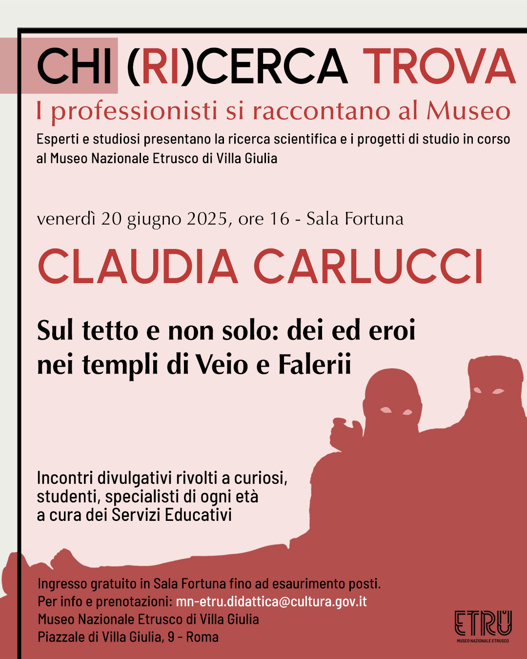 Sul tetto e non solo: dei ed eroi nei templi di Veio e Falerii